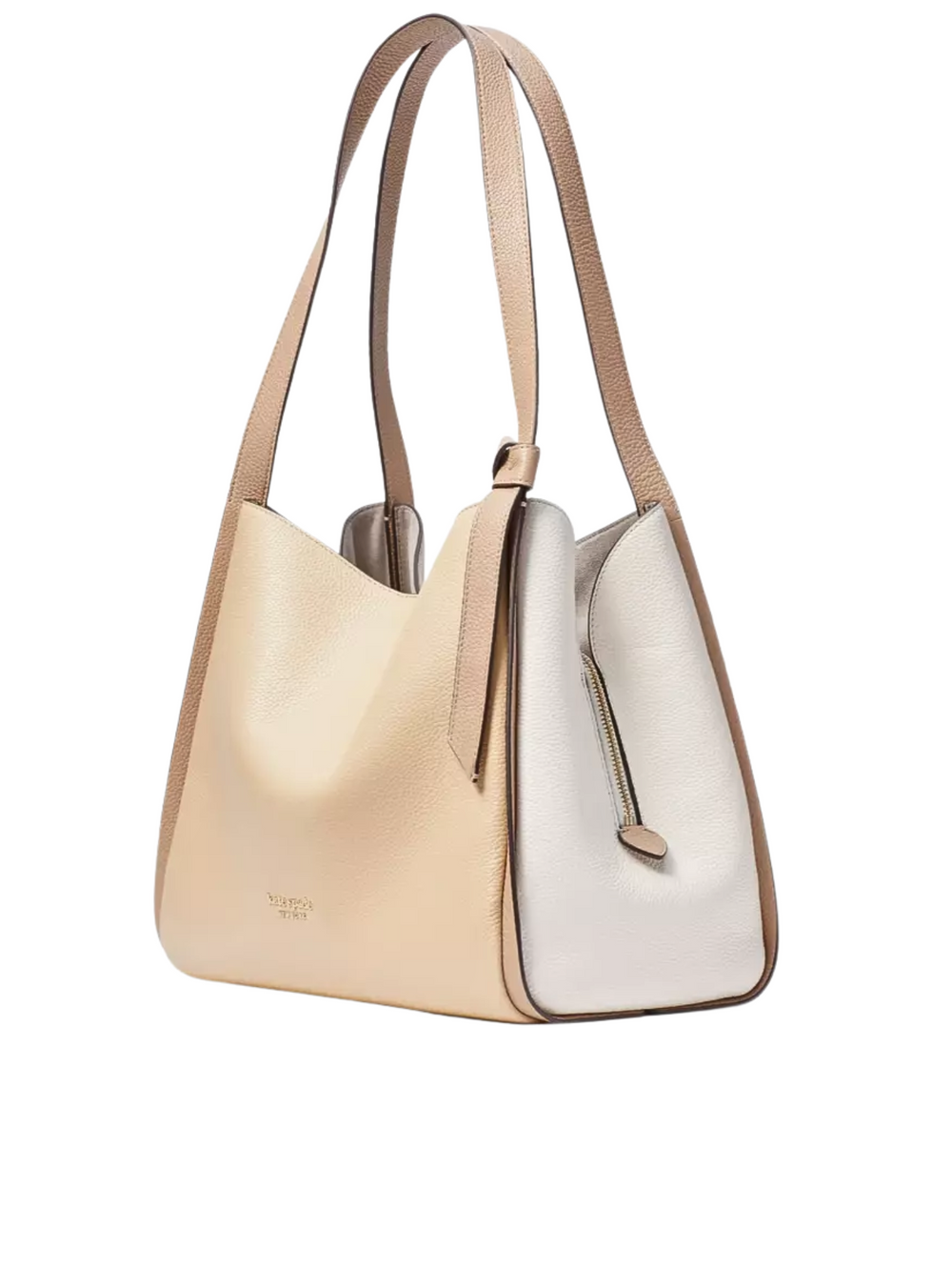 Gambar-Samping-Kate-Spade-Knott-Colorblocked-Large-Shoulder-Bag-In-Warm-Stone-Multi