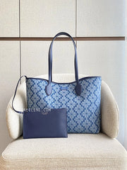 Kate-Spade-Flower-Jacquard-Denim-Bleecker-Large-Tote-Parisian-Navy-Multi-balilene