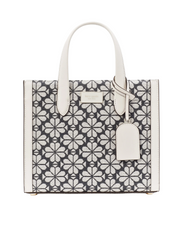 Kate-Spade-Flower-Jacquard-Manhattan-Small-Tote-Charcoal-Grey-Multi