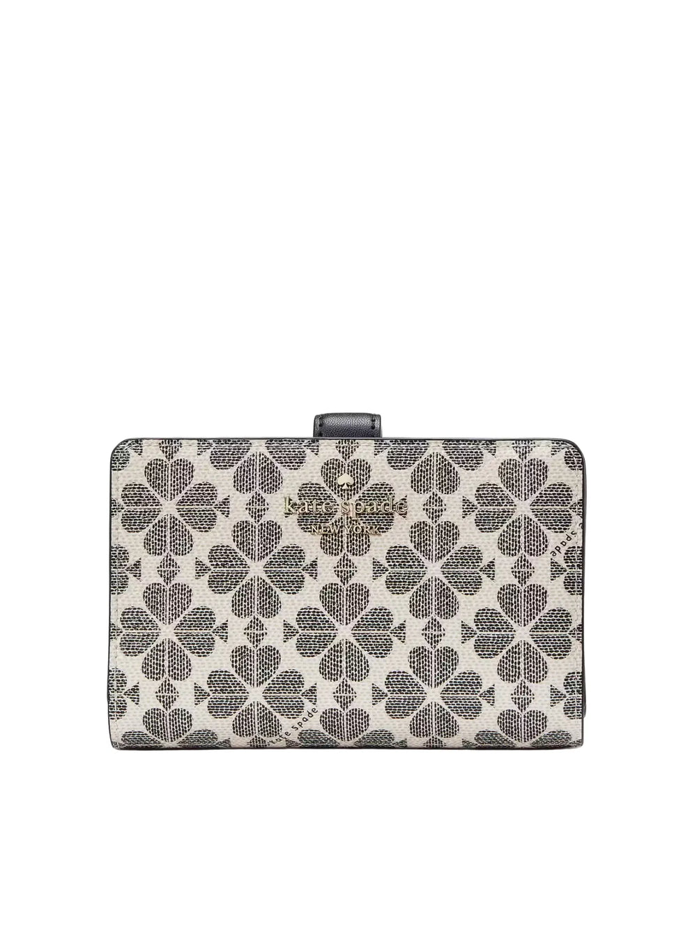Kate-Spade-Flower-Medium-Compact-Bifold-Wallet-Dark-Black-Multi