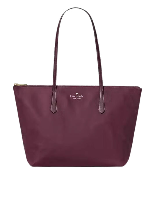Kate-Spade-Kitt-Medium-Nylon-Tote-Bag-Deep-Cherry