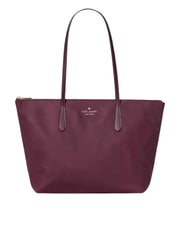 Kate-Spade-Kitt-Medium-Nylon-Tote-Bag-Deep-Cherry