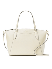 Kate Spade Monica Satchel Pebbled Leather Buttermilk
