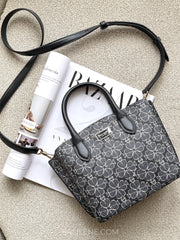Kate-Spade-Suite-Spade-Flower-Coated-Canvas-Crossbody-Tote-Black-Multi-balilene