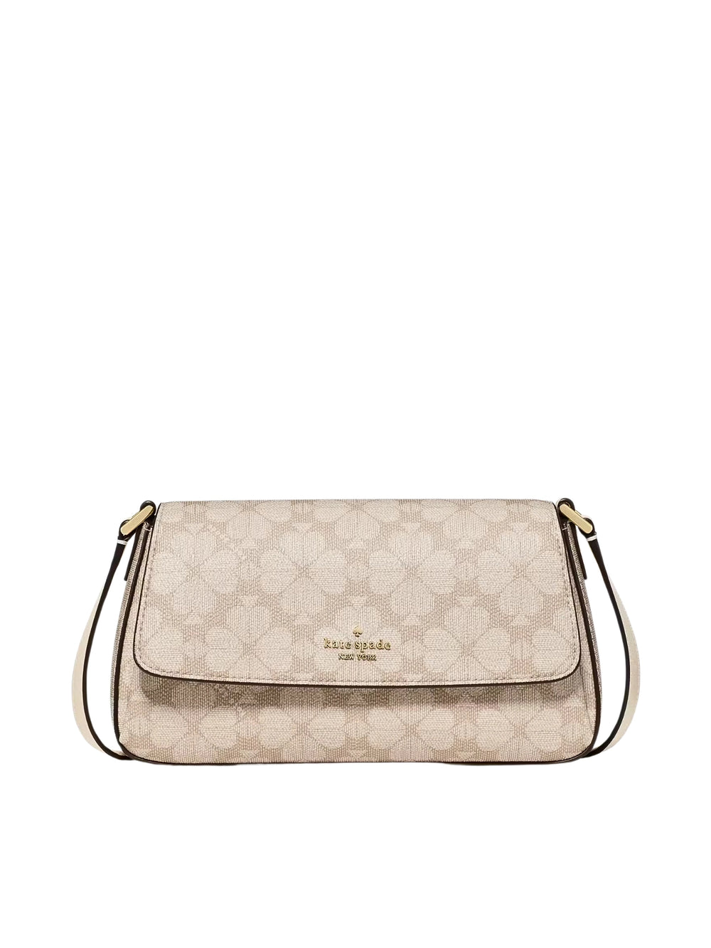 Kate-Spade-Sutton-Spade-Flower-Mini-Flap-Crossbody-Dark-Beige-Moon-Dust