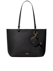 Kate-Spade-Tessa-Tote-Bag-With-Charm-Black