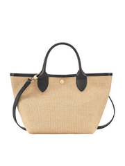 Longchamp Le Panier Pliage Small Basket Bag Black