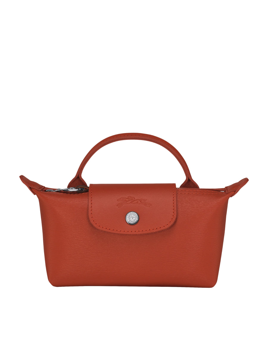 Longchamp Le Pliage City Top Handle Pouch Terracotta – Balilene