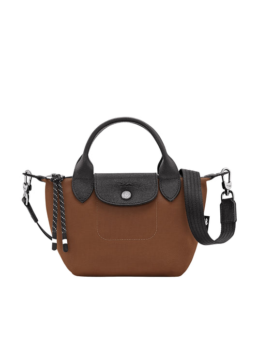 Longchamp-Le-Pliage-Energy-Extra-Small-Top-Handle-Chocolate
