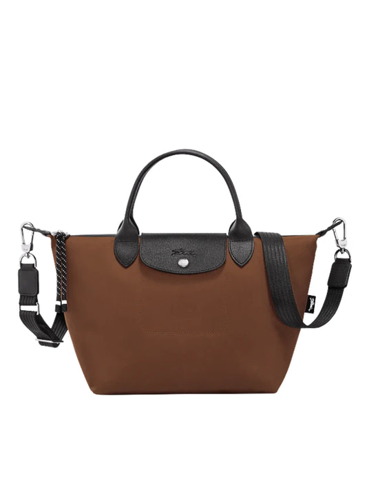 Longchamp-Le-Pliage-Energy-Small-Top-Handle-Bag-Chocolate