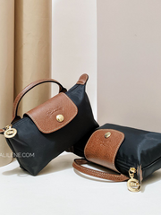 Longchamp Le Pliage Original Pouch Black