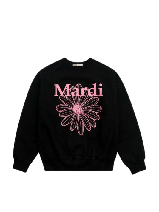 Mardi-Mercredi-Sweatshirt-Flowermardi-Blossom-Black-Pink