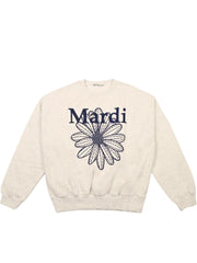 Mardi-Mercredi-Sweatshirt-Flowermardi-Needlework-Oatmeal-Navy