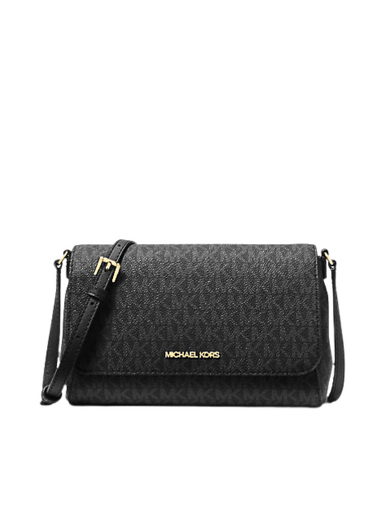 Michae-Kors-Medium-Logo-Convertible-Crossbody-Bag-Black