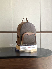 Michael Kors Jaycee Medium Logo Backpack Brown