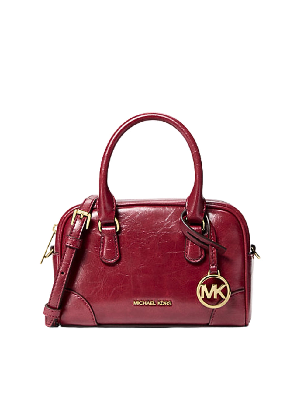 Michael-Kors-Thompson-Extra-Small-Distressed-Convertible-Satchel-Cherry