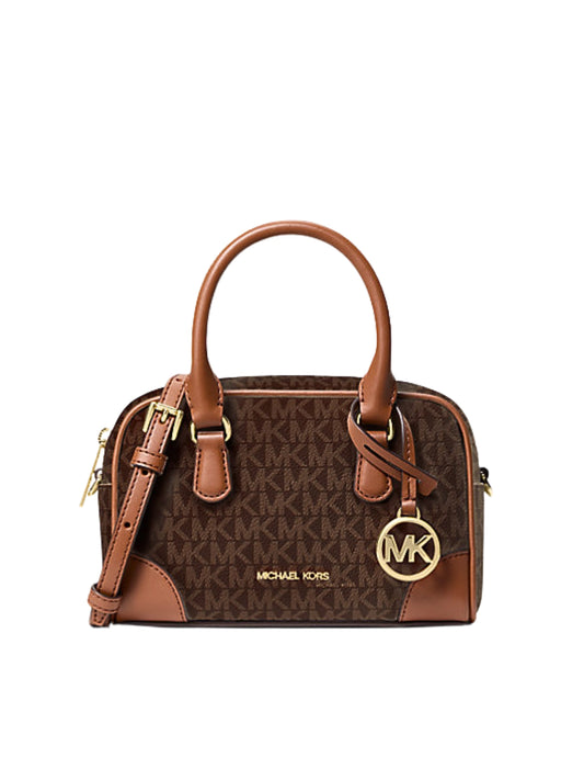 Michael-Kors-Thompson-Extra-Small-Signature-Logo-Convertible-Satchel-Bag-Brown