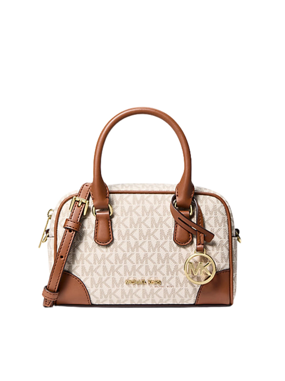 Michael-Kors-Thompson-Extra-Small-Signature-Logo-Convertible-Satchel-Bag-Vanilla