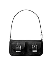 Michael-Kors-Zoe-Small-Pebbled-Leather-Pochette-Black