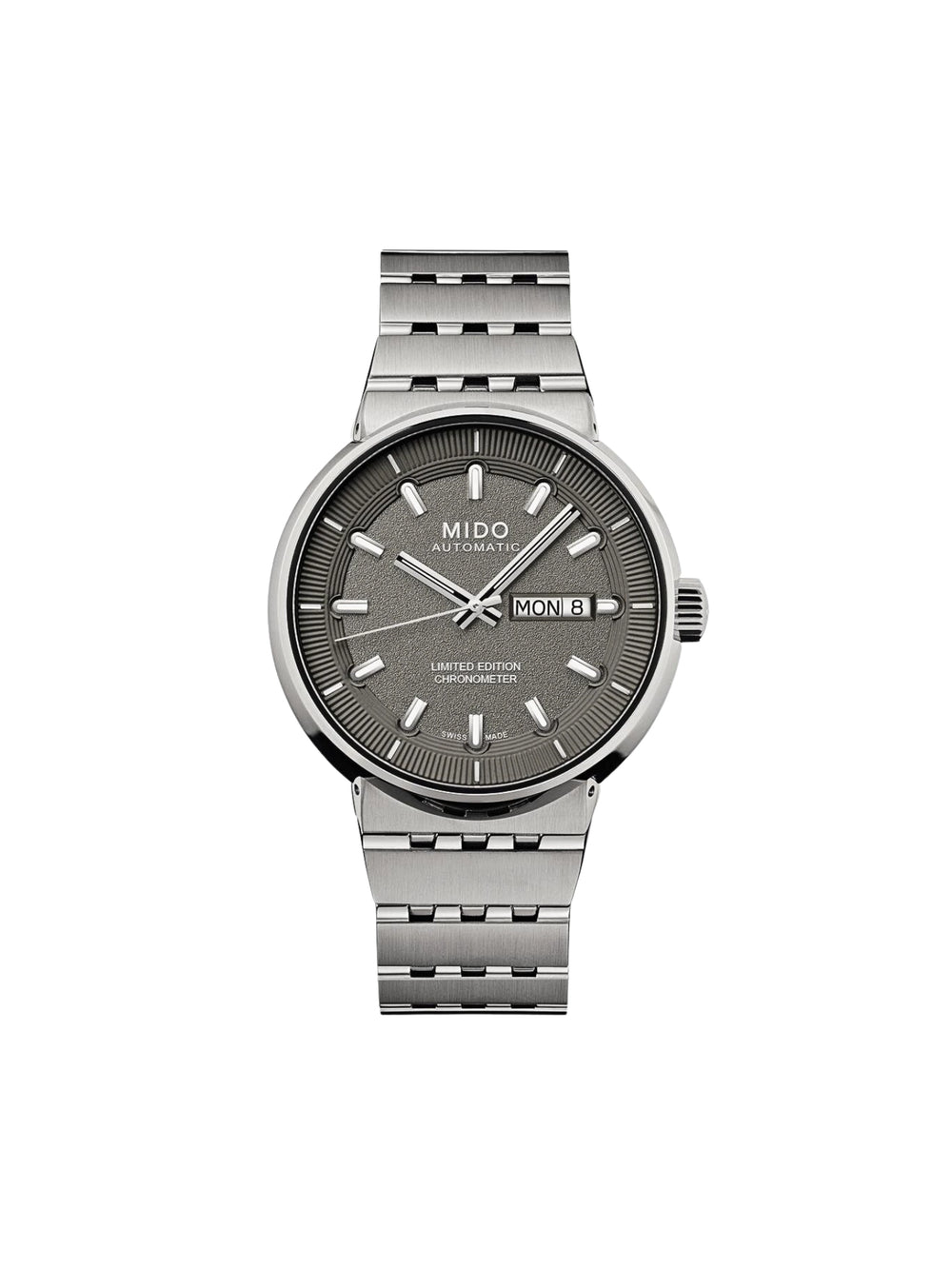Mido-All-Dial-20th-Anniversary-Anthracite-Dial-Limited-Edition-Stainless-Steel-Watch