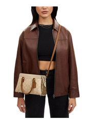 On-Model-2-Coach-Mini-Darcie-Carryall-Signature-Colorblocked-LightKhakiKhaki-Multi