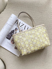 Tory-Burch-T-Monogram-Mesh-Dot-Tote-Bag-Neutral-Honeydew-balilene