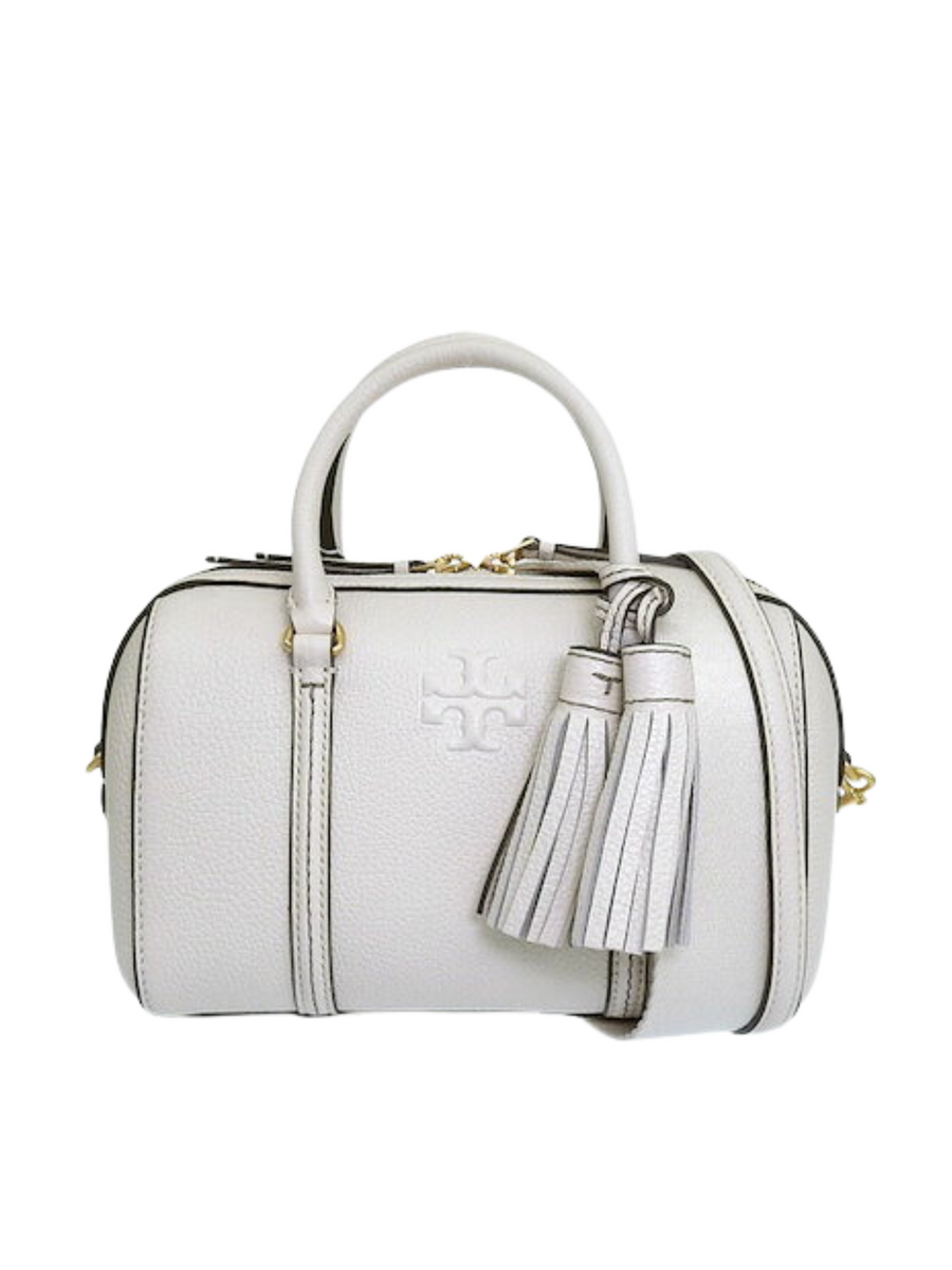 Tory Burch Thea Mini Leather Satchel Crossbody New Ivory Balilene