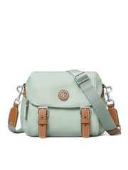 Tory Burch Virginia Small Messenger Blue Celadon