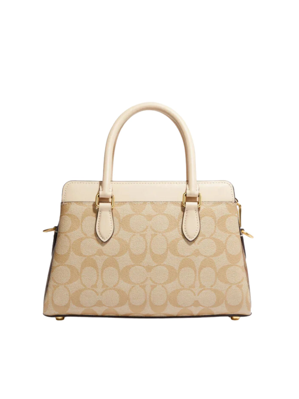 bagian-belakang-Coach-Mini-Darcie-Carryall-Signature-Colorblocked-Light-Khaki-MultiWEBP