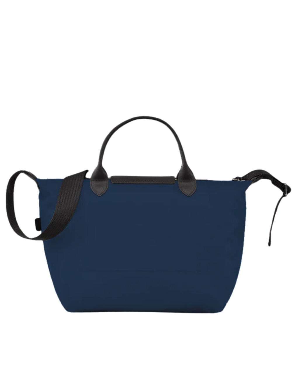 bagian-belakang-Longchamp -Le -Pliage -Medium -Energy -Top -Handle -Bag- Navy