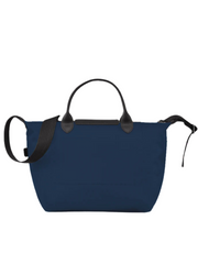 bagian-belakang-Longchamp -Le -Pliage -Medium -Energy -Top -Handle -Bag- Navy