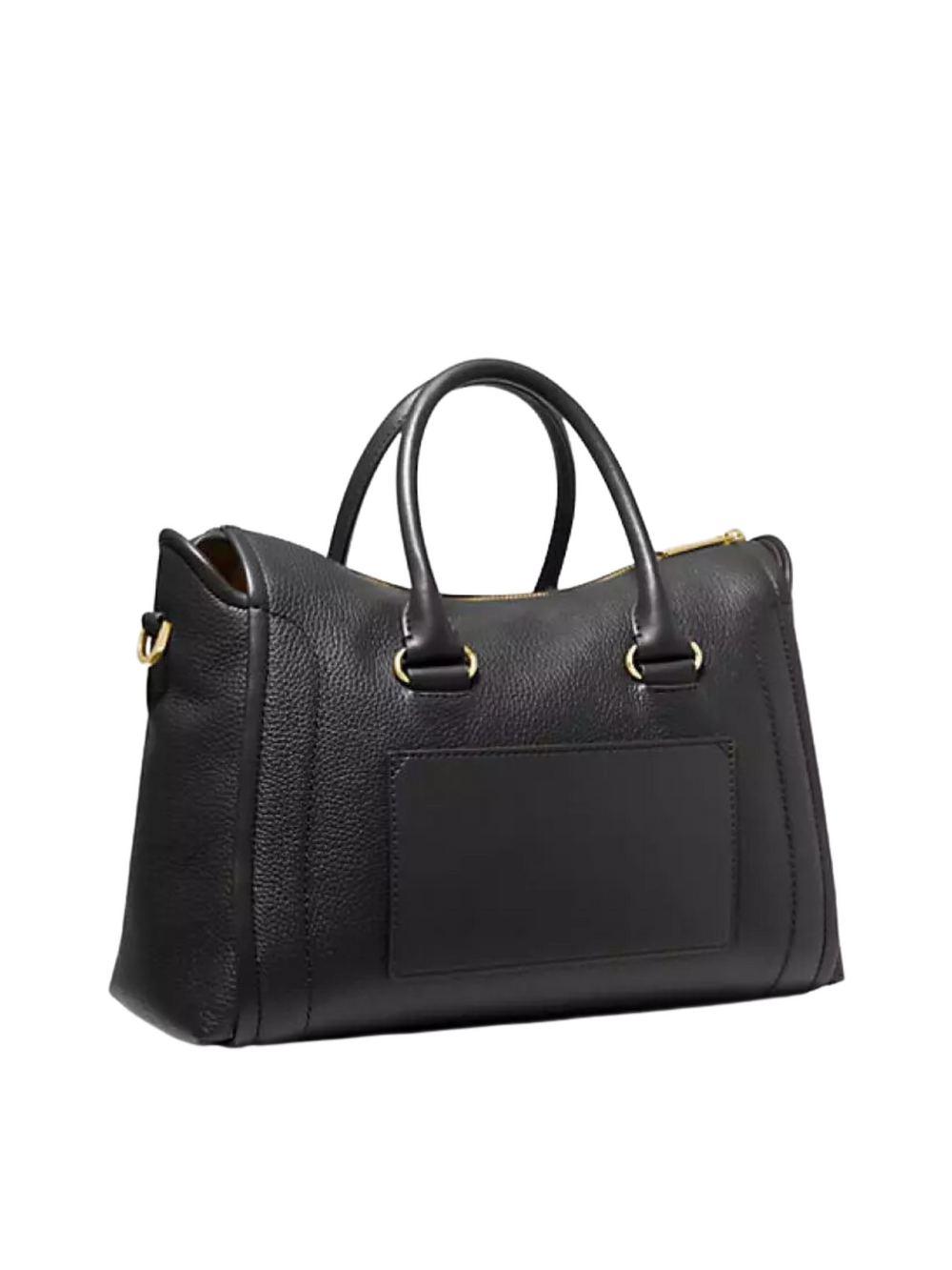 bagian-belakang-Michael-Kors-Carine-Large-Top-Zip-Leather-Satchel