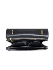 bagian-dalam-Coach- Alie- Shoulder -Bag- in -Signature -Jacquard- With -Snakeskin -Detail- Midnight- Navy