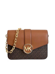 bagian-depan-Michael-Kors-Carmen-Convertible-Shoulder-Bag-Brown