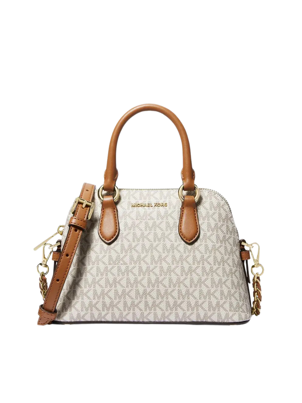 bagian-depan-Michael-Kors-Veronica-Extra-Small-Logo-Crossbody-Bag-VANILLA-ACORN
