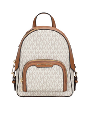 bagian-depann-Michael-kors-Jaycee-Extra-Small-Logo-Backpack-Vanila