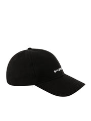 bagian-samping-Givenchy-Logo-Embroidered-Cotton-Blend-Basball-Cap-BlackWEBP