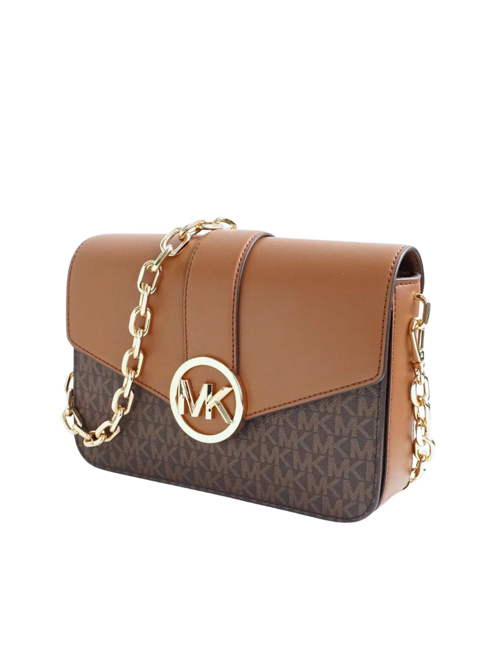 bagian-samping-Michael-Kors-Carmen-Convertible-Shoulder-Bag-Brown