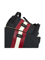 detail-Bally-Foldable-Monogram-Nylon-Tote-Bag-Anthracite-Multi