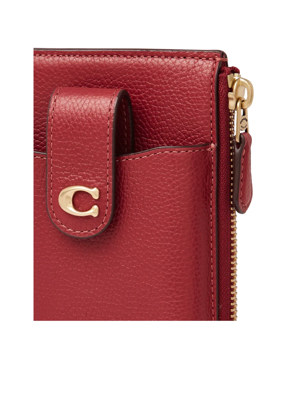 detail-Coach-Essential-Polished-Pebble-Leather-Phone-Wallet-BrassEnamel-Red