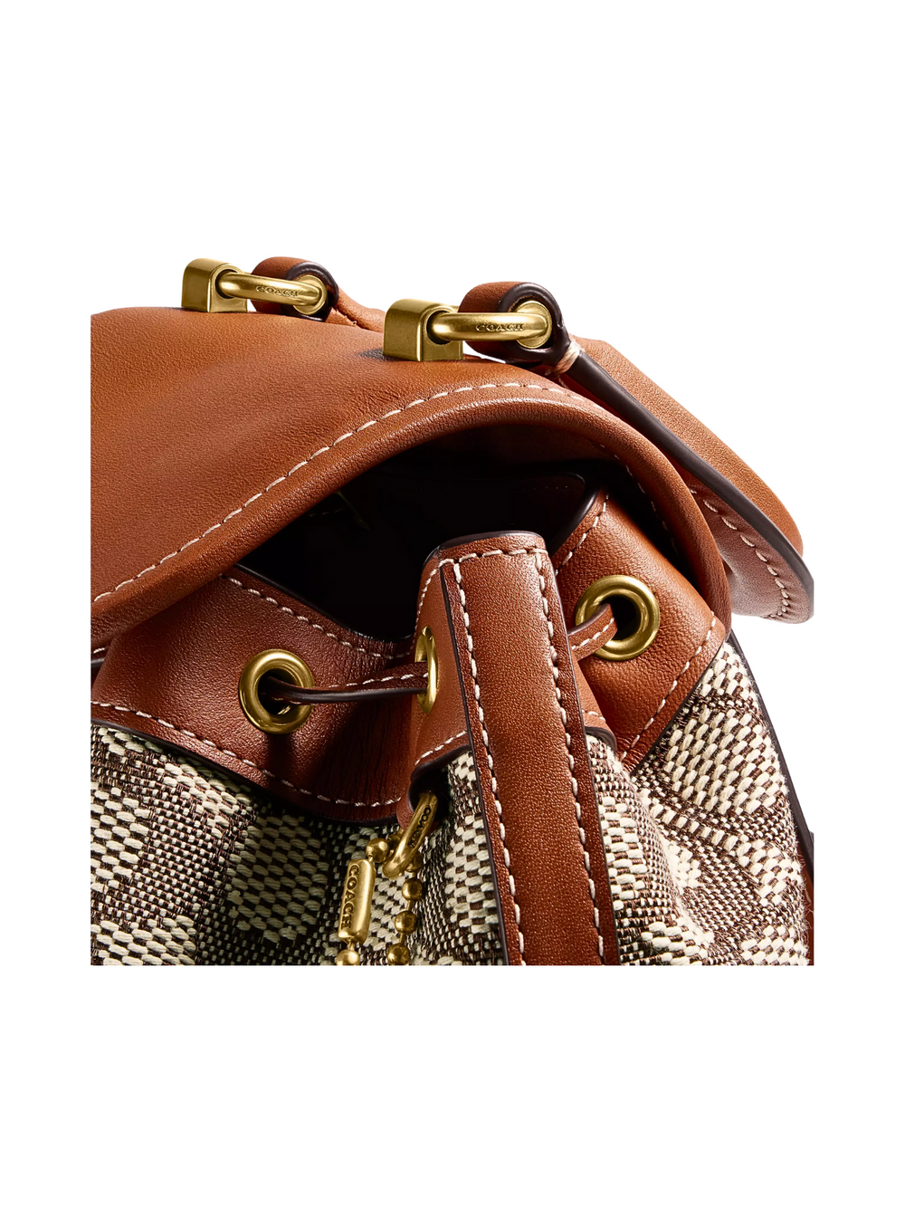 detail-Coach-Leah-Backpack-21-In-Signature-Textile-Jacquard-Cocoa-Burnished-Amber