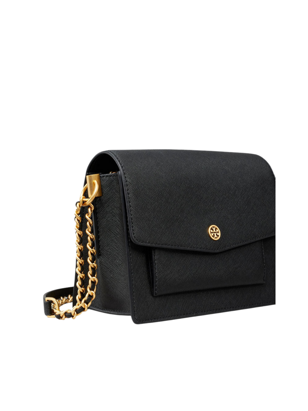 detail-Tory-Burch-Robinson-Black-Saffiano-Leather-With-Gold-Hardware-Black
