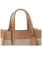 detail-bagian-atas-Coach-CH740-Field-Canvas-and-Leather-Tote