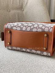 detail-bawah-Coach-Rogue-25-In-Signature-Textile-Jacquard-Cocoa-Burnished-Amber-balilene