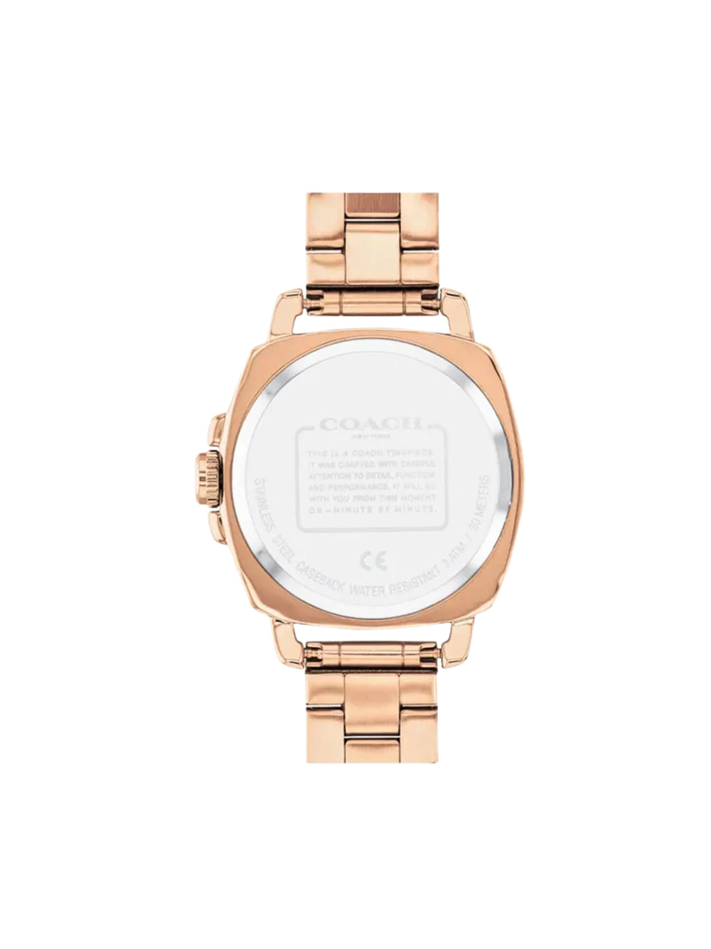 detail-belakang-Coach-14503142-Boyfriend-Logo-Stainless-Rosegold-Watch
