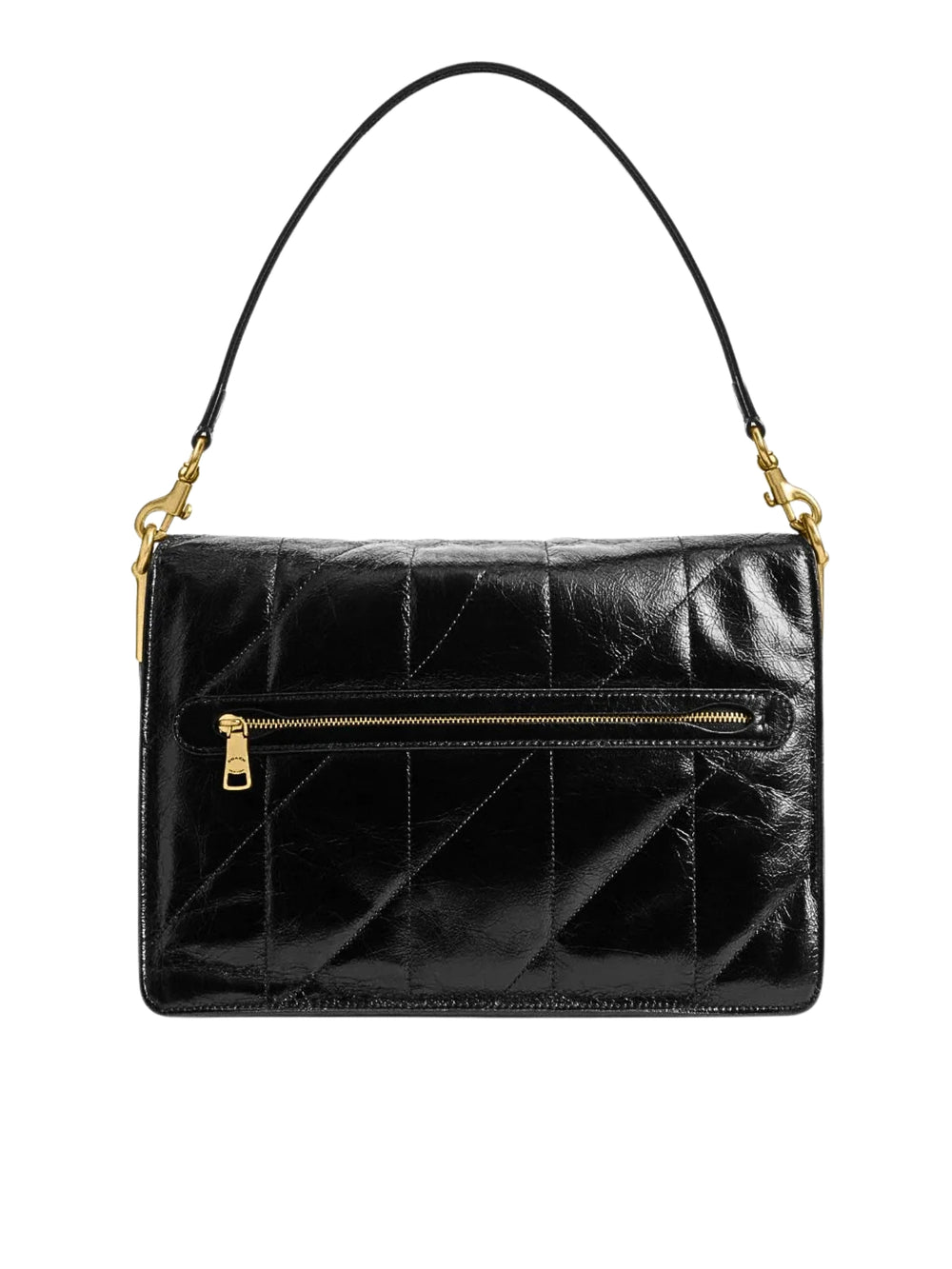 detail-belakang-Coach-Chain-Tabby-Shoulder-Bag-30-With-Quilting-Black