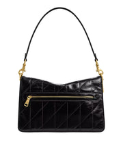 detail-belakang-Coach-Chain-Tabby-Shoulder-Bag-With-Quilting-Black