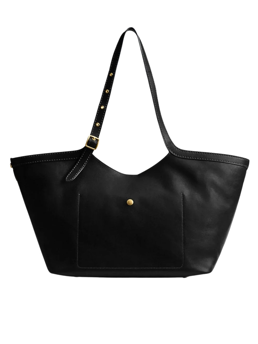 detail-belakang-Coach-Gramercy-Tote-Bag-Black