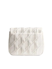 Coach Times Square Tabby Shoulder Bag 26 With Quilting Chalk