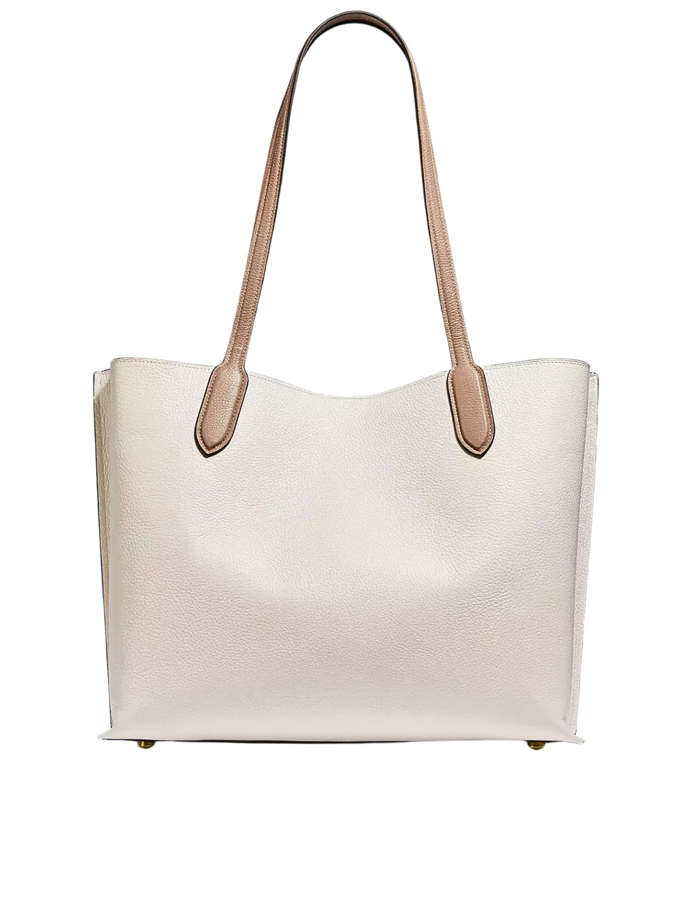 detail-belakang-Coach-Willow-Tote-Bag-In-Colorblock-Chalk-Multi